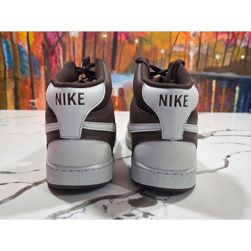 Nike Court Vision Mid Next Nature Baroque Brown Size 13 Men's DN3577-200 - Picture 5 of 6